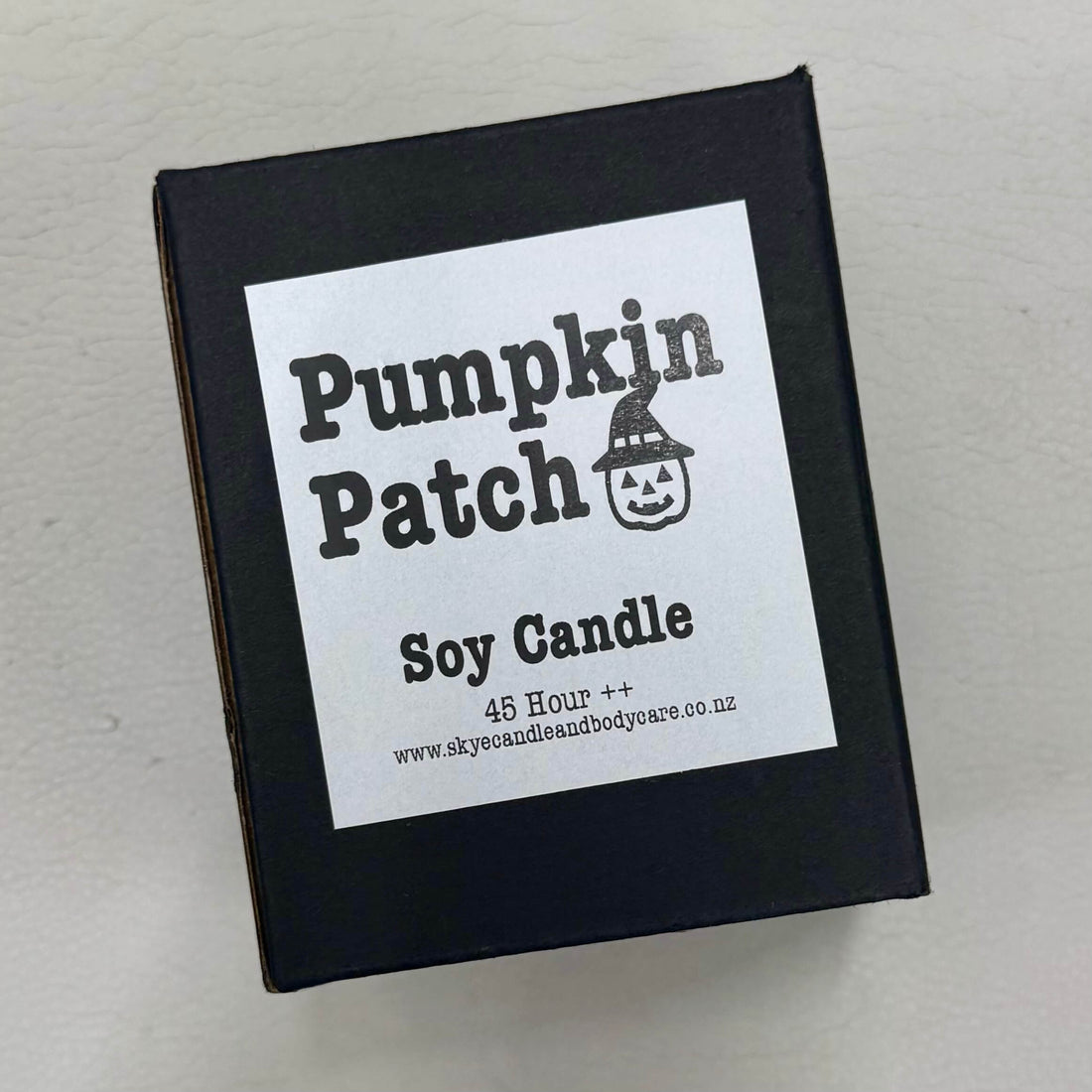 pumpkin scented candle
