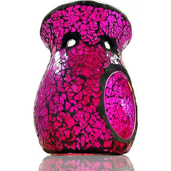 Pink Mosaic Scented Melt Burner Aroma Addiction