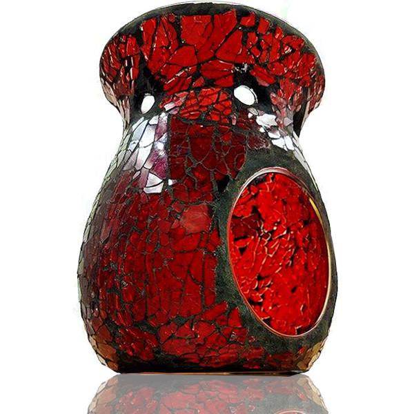 Red Mosaic Scented Melt Burner Aroma Addiction