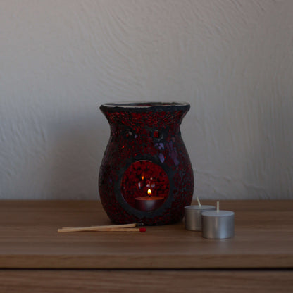 Red Wax Melt Burner