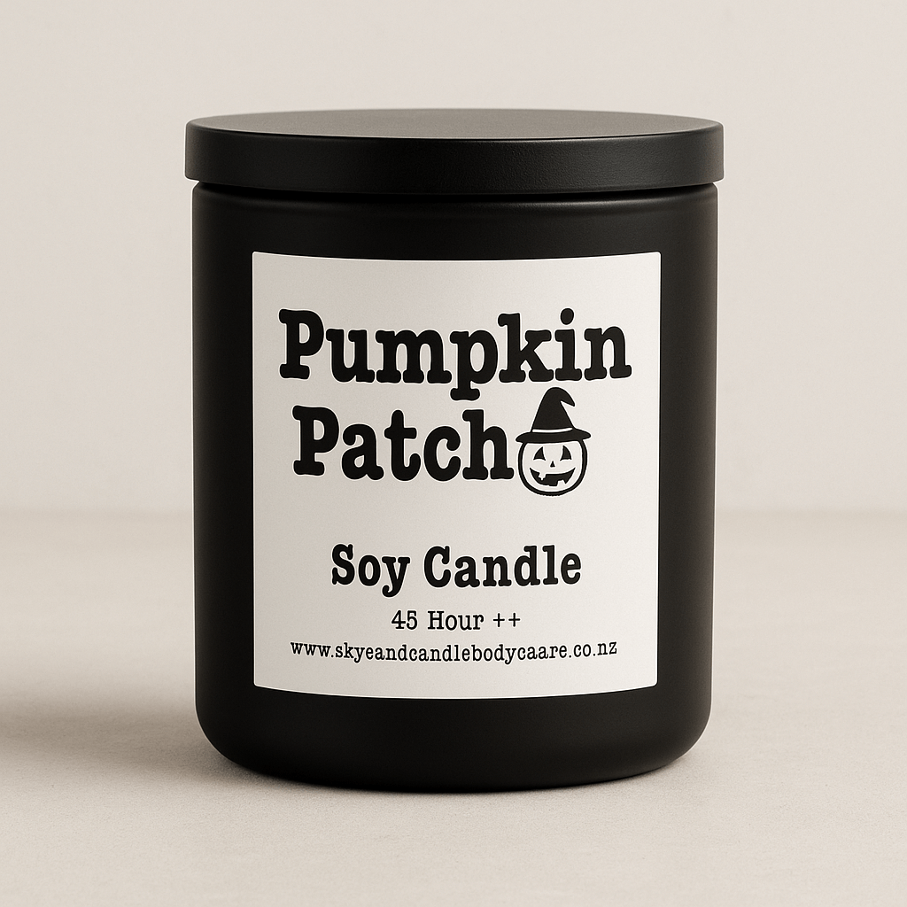 pumpkin scented candle