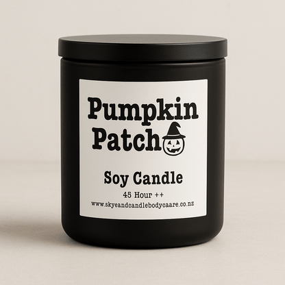 pumpkin scented candle