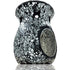 Black and Silver Mosaic Melt Burner Melt Pack Combo melt burners Aroma Addiction