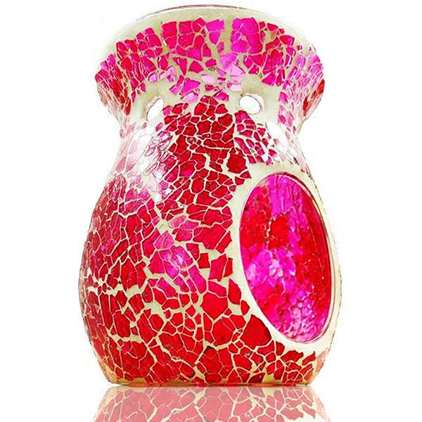 Hot Pink Mosaic Melt Burner Melt Pack Combo melt burners Aroma Addiction