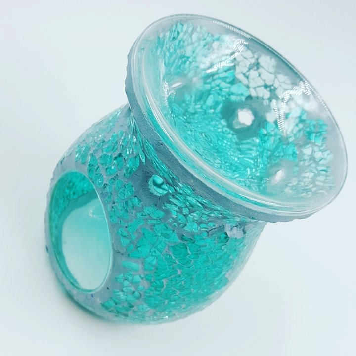 Turquoise Mosaic Melt Burner Melt Pack Combo melt burners Aroma Addiction