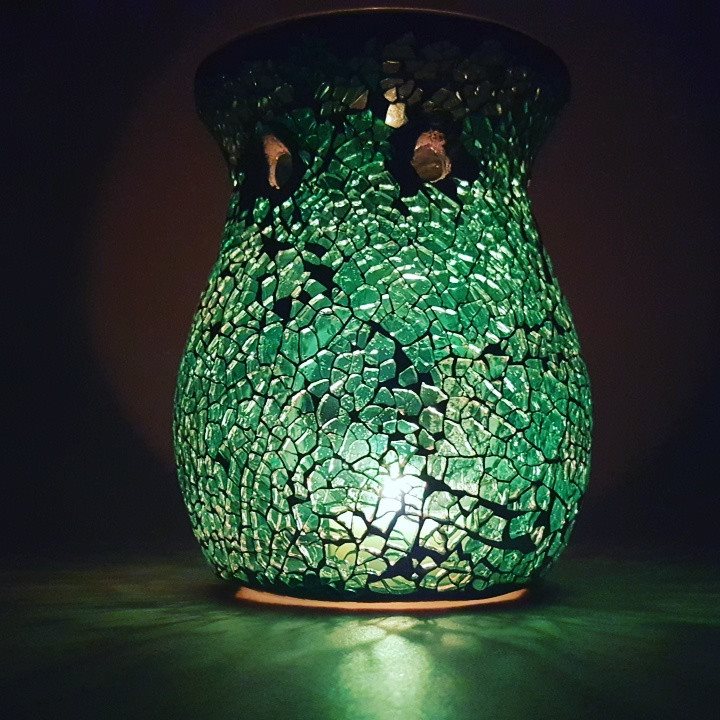 Turquoise Mosaic Melt Burner Melt Pack Combo melt burners Aroma Addiction