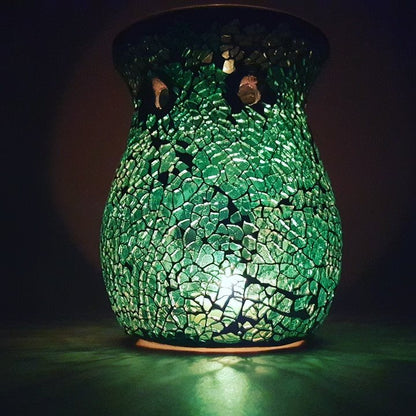 Turquoise Mosaic Melt Burner Melt Pack Combo melt burners Aroma Addiction