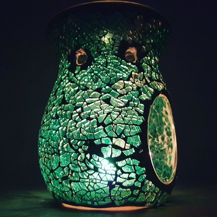 Turquoise Mosaic Melt Burner Melt Pack Combo melt burners Aroma Addiction