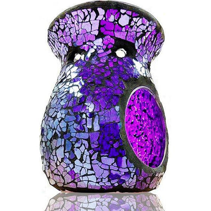 Purple Mosaic Scented Melt Burner  Aroma Addiction