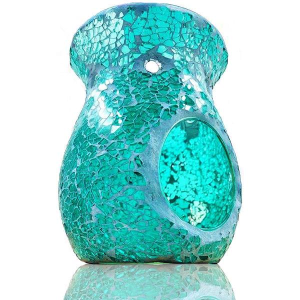 Turquoise Mosaic Scented Melt Burner  Aroma Addiction