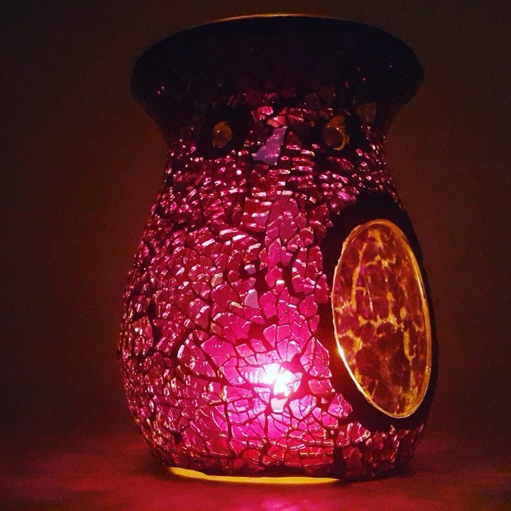 Purple Mosaic Melt Burner Melt Pack Combo melt burners Aroma Addiction
