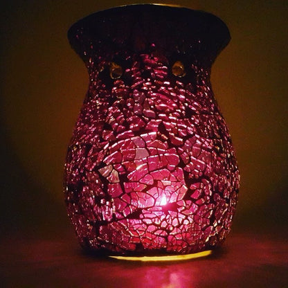Purple Mosaic Melt Burner Melt Pack Combo melt burners Aroma Addiction